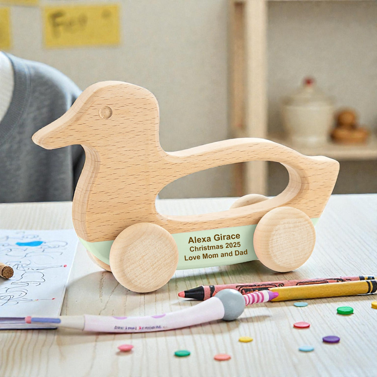 Christmas Keepsake Duck — Made to Be Loved, Made to Last