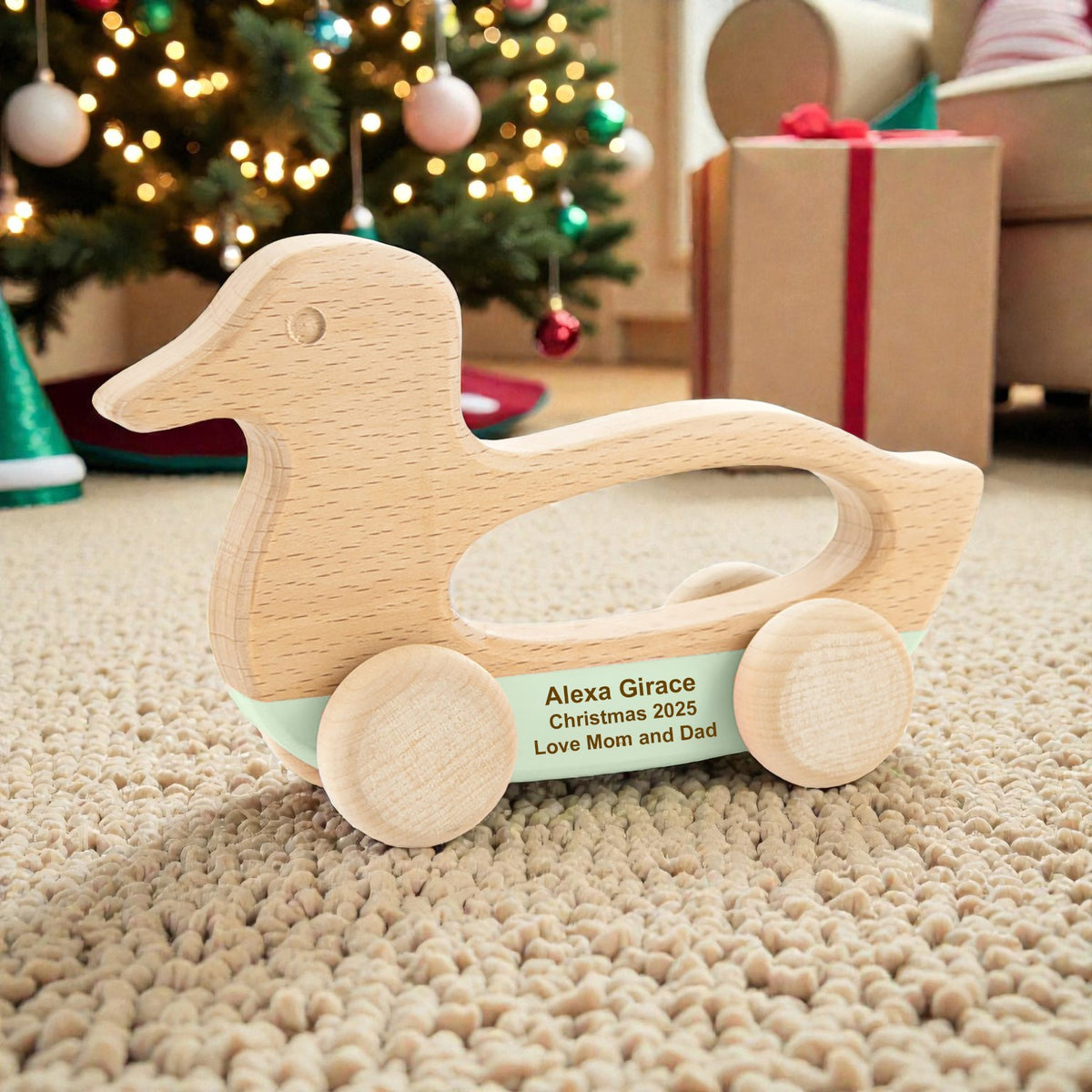 Christmas Keepsake Duck — Made to Be Loved, Made to Last