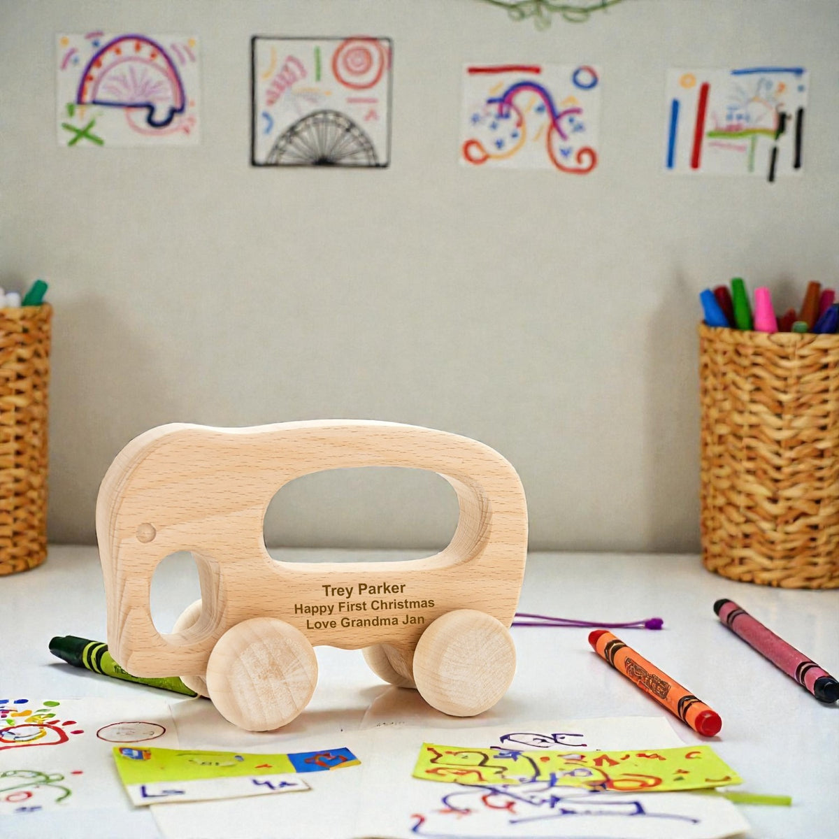 Christmas Keepsake Elephant — Made to Be Loved, Made to Last