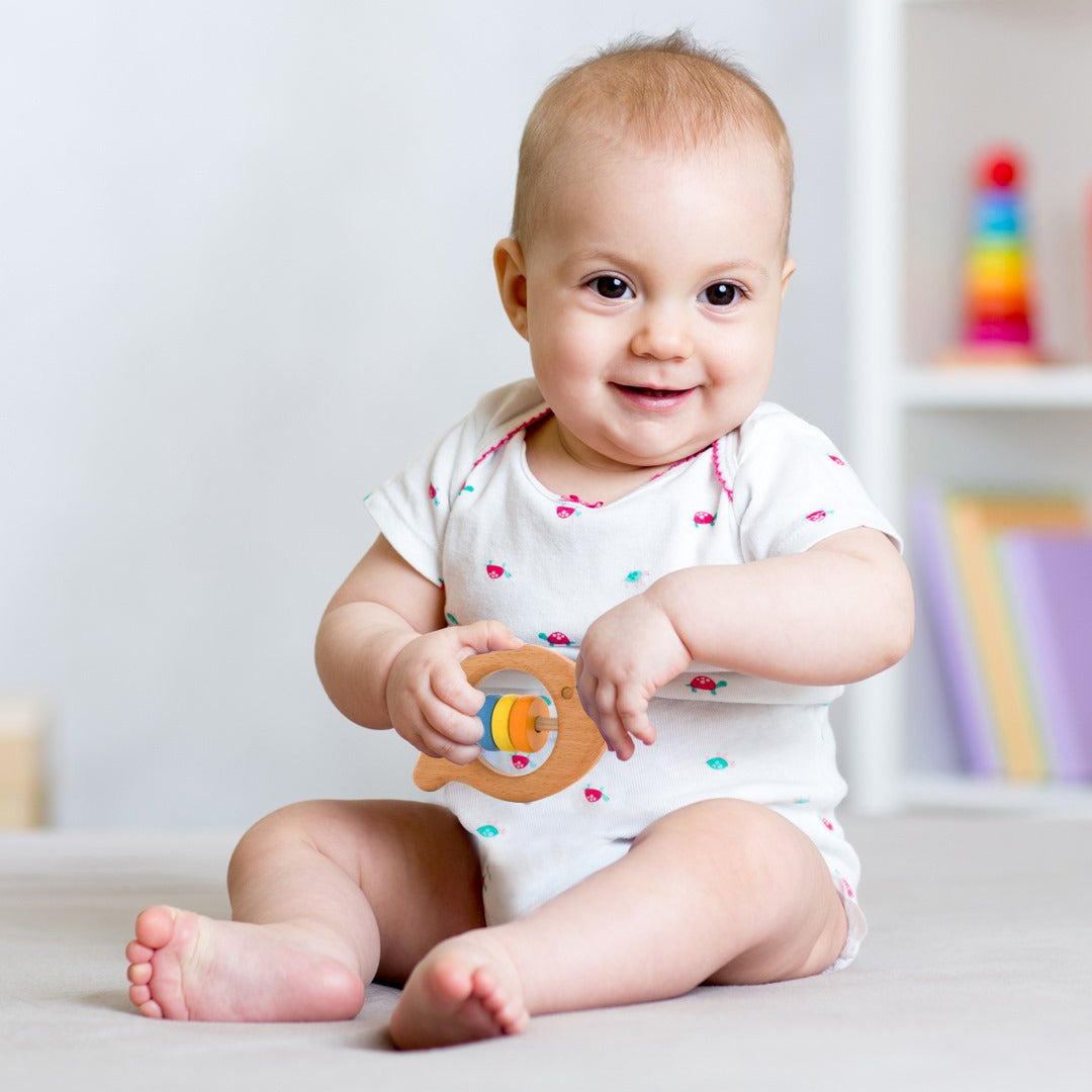 First Christmas Fish Rattle — Made for the Little One You Love