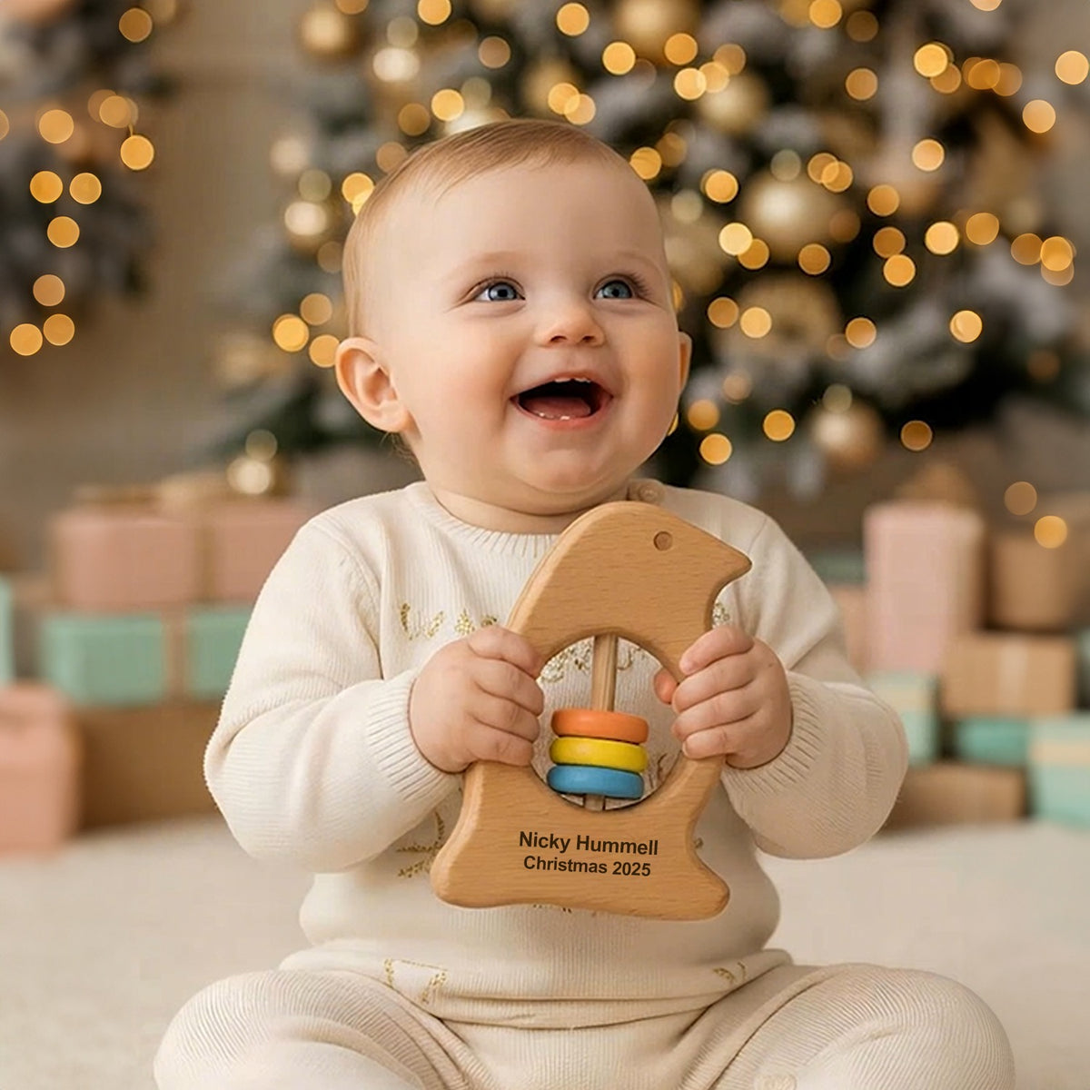 Baby’s First Christmas Penguin Rattle — A Treasure to Hold Forever