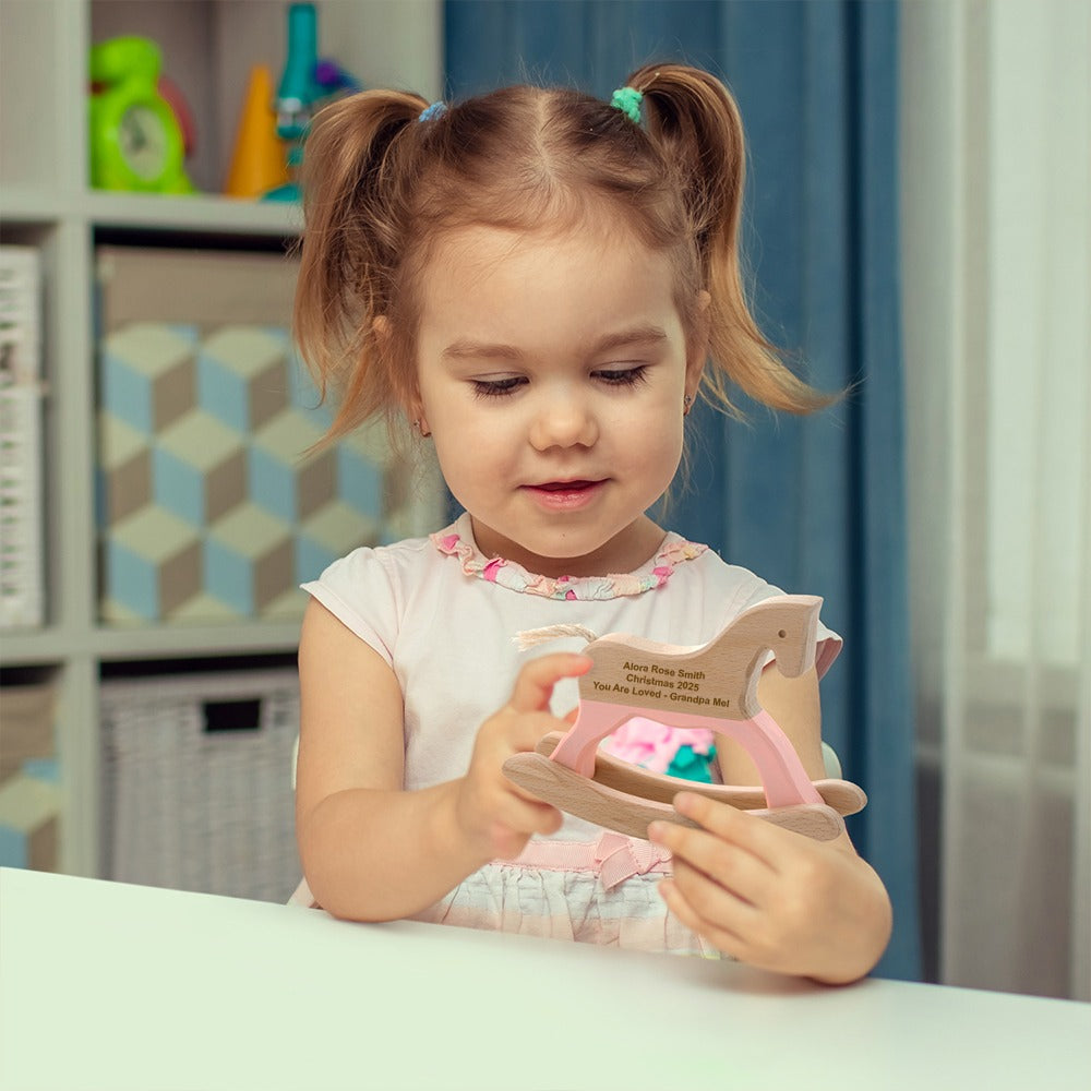 Baby’s First Christmas Rocking Horse – A Gift to Treasure Forever