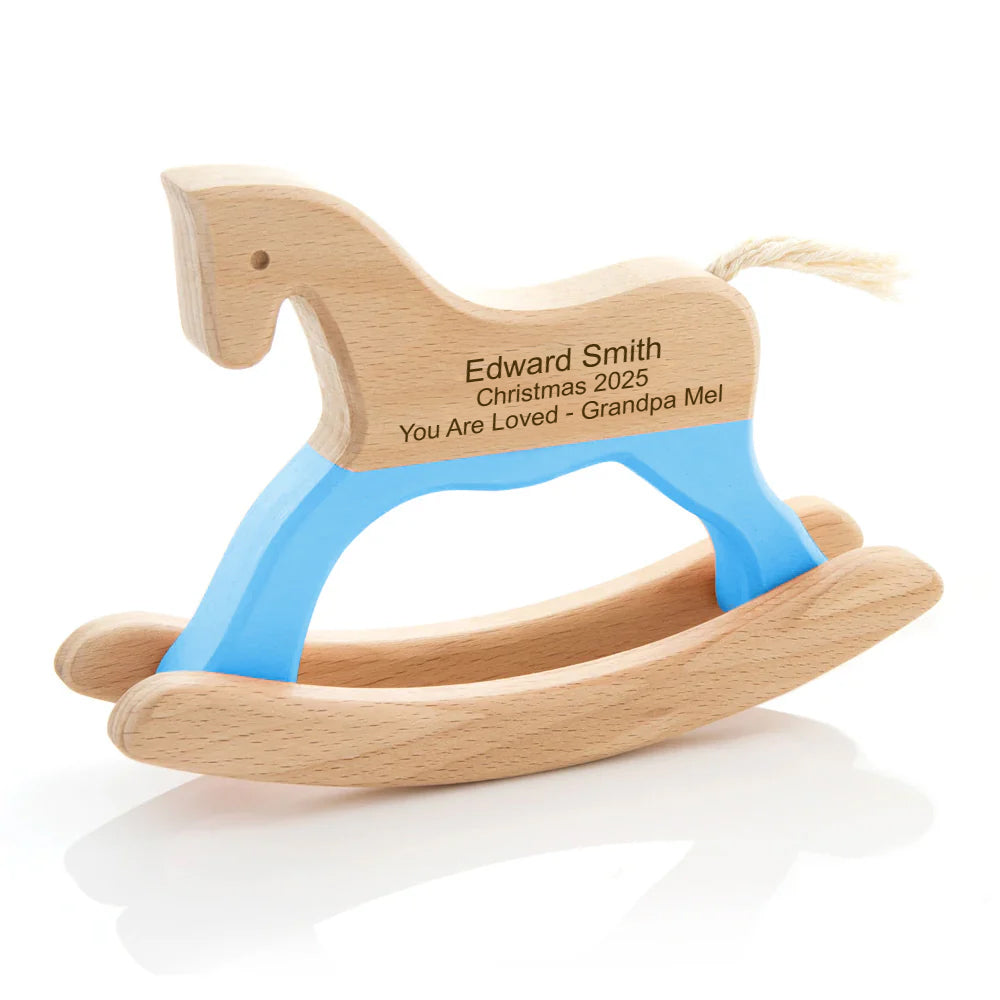 Baby’s First Christmas Rocking Horse – A Gift to Treasure Forever