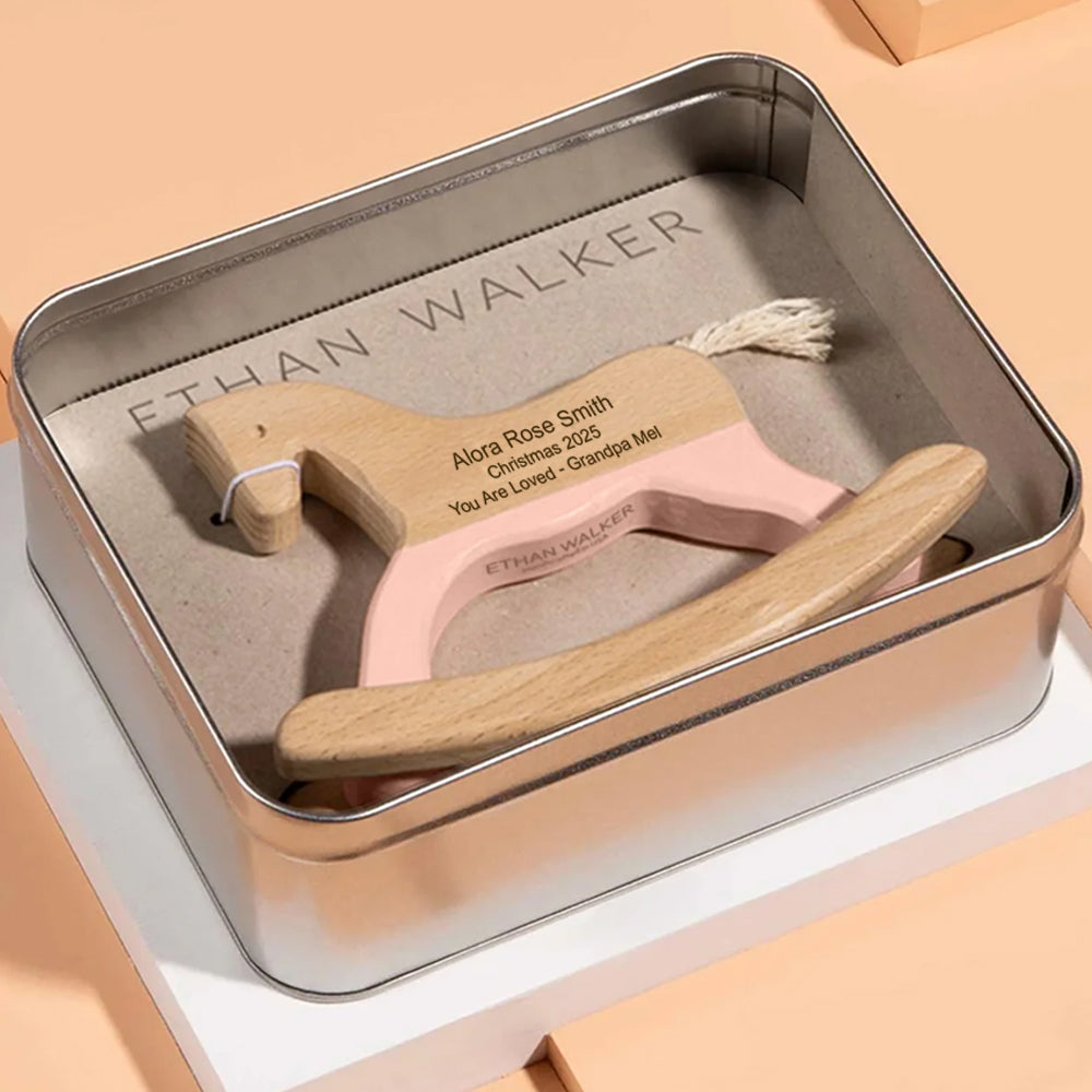 Baby’s First Christmas Rocking Horse – A Gift to Treasure Forever