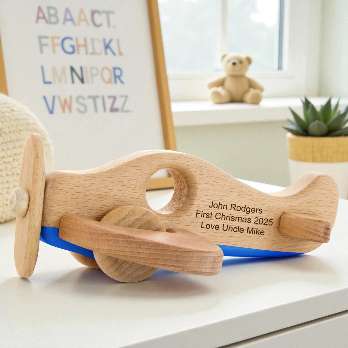 Christmas Keepsake Airplane – Made to Be Loved, Made to Last