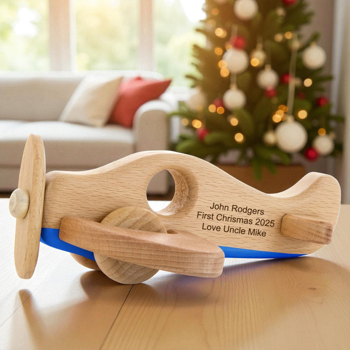 Christmas Keepsake Airplane – Made to Be Loved, Made to Last
